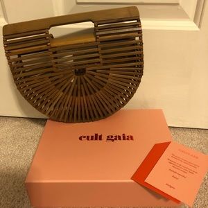 Cult Gaia mini chestnut bag - NIB, NWT